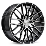 Alu kola Racing Line YF0435, 19x8.5 5x112 ET40, černá + leštění