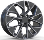 Alu kola Racing Line YF0444, 18x8 5x112 ET44, černá + leštění