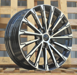 Alu kola Racing Line YF0446, 18x8 5x112 ET45, černá + leštění