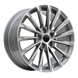 Alu kola Racing Line YF0446, 18x8 5x112 ET45, šedivá + leštění