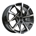 Alu kola Racing Line YF1159, 19x6.5 5x114.3 ET40, černá + leštění