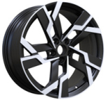 Alu kola Racing Line YF5696, 19x8 5x112 ET41, černá + leštění