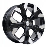 Alu kola Racing Line YF5699, 18x7.5 5x114.3 ET51, černá + leštění