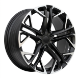 Alu kola Racing Line YF5719, 18x8 5x112 ET38, černá matná + leštění