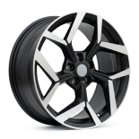 Alu kola Racing Line YF5729, 19x8 5x108 ET47.5, černá matná + leštění (zátěžová)