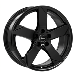 Alu kola RIAL KODIAK, 16x6.5 5x112 ET33, černá lesklá