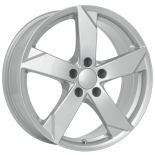 Alu kola RIAL KODIAK, 18x8 5x108 ET42, stříbrná