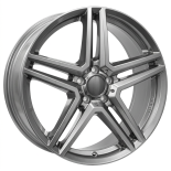 Alu kola RIAL M10, 19x8.5 5x112 ET35, šedivá lesklá