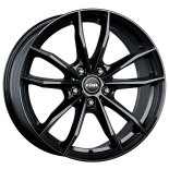 Alu kola RIAL X12, 18x7.5 5x112 ET46, černá lesklá