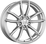 Alu kola RIAL X12, 19x8 5x112 ET54, stříbrná