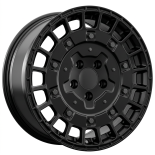 Alu kola SUPER METAL RIG, 17x7.5 5x108 ET45, černá matná (zátěžová)