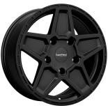 Alu kola SUPER METAL ROCKET, 18x8 5x160 ET45, černá matná (zátěžová)