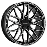 Alu kola SUPER METAL VANE, 20x8 5x120 ET55, černá lesklá + leštění (zátěžová)