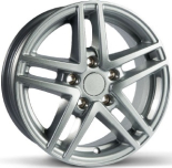Alu kola VELGEN TR-12, 15x6 5x112 ET30, stříbrná (zátěžová)