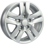 Alu kola VELGEN TR-5, 14x6 5x112 ET30, stříbrná (zátěžová)