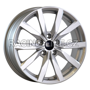 Alu kola AGT 17261, 17x7 5x112 ET40, stříbrná