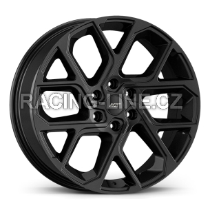 Alu kola AGT 18245, 18x8 6x120 ET45, černá lesklá (zátěžová)