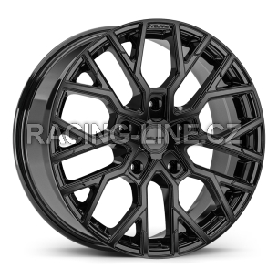Alu kola AGT 18248, 18x8 6x120 ET45, černá lesklá (zátěžová)