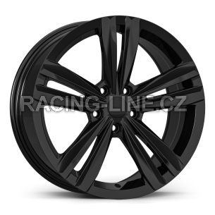 Alu kola AGT 18287, 18x8 5x112 ET45, černá lesklá