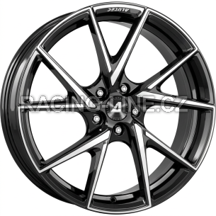 Alu kola ALUTEC ADX.01, 18x7.5 4x100 ET45, černá lesklá + leštění