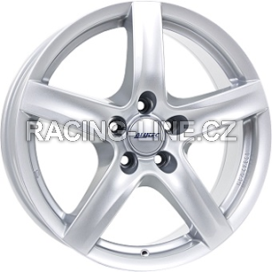 Alu kola ALUTEC GRIP, 16x7 4x108 ET25, stříbrná