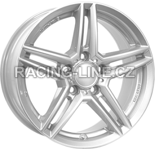 Alu kola ALUTEC M10, 18x8 5x112 ET48, stříbrná