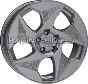 Alu kola ALUTEC SOLAR, 19x8 5x114.3 ET46, šedivá lesklá