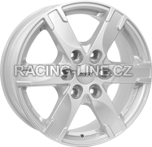 Alu kola ALUTEC TITAN, 16x7 6x114.3 ET45, stříbrná (zátěžová)