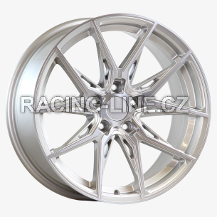 Alu kola Arceo 18177, 18x8 5x112 ET35, stříbrná + leštění