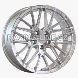 Alu kola Arceo 18193, 18x8 5x114.3 ET35, stříbrná + leštění