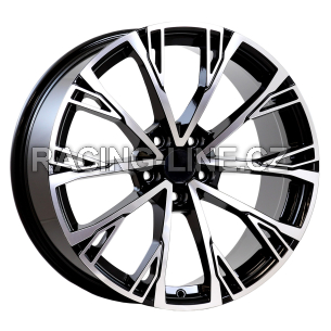 Alu kola Arceo DY1109, 19x8.5 5x112 ET40, černá + leštění