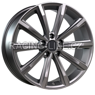 Alu kola Arceo DY1558, 18x8 5x112 ET40, stříbrná