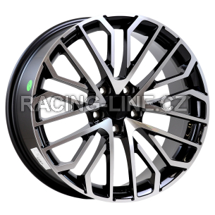 Alu kola Arceo DY1648, 18x8 5x112 ET40, černá + leštění (zátěžová)