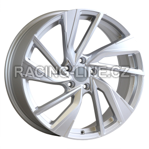 Alu kola Arceo DY729, 19x8 5x112 ET45, stříbrná