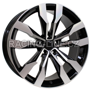 Alu kola Arceo DY789, 19x8.5 5x112 ET38, černá + leštění (zátěžová)