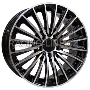 Alu kola Arceo DY980, 20x8.5 5x112 ET35, černá + leštění