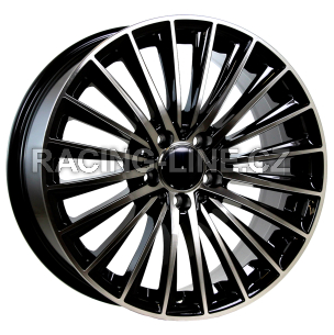 Alu kola Arceo DY988, 18x8 5x112 ET40, černá lesklá (zátěžová)