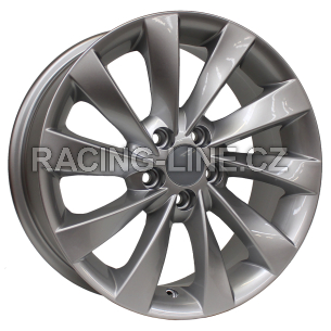 Alu kola Arceo W016, 16x6.5 5x100 ET35, stříbrná