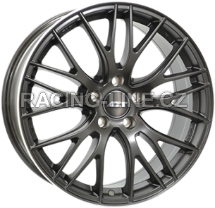 Alu kola ATS PERFEKTION, 19x8.5 5x114.3 ET40, černá matná + leštěný límec