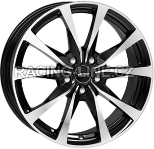 Alu kola AUTEC BRIXEN, 19x8 5x108 ET45, černá lesklá + leštění (zátěžová)