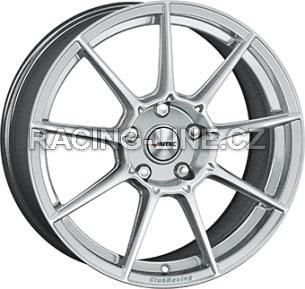 Alu kola AUTEC CLUB RACING, 17x7.5 5x112 ET43, stříbrná metalíza