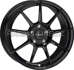 Alu kola AUTEC CLUB RACING, 17x7.5 5x120 ET43, černá lesklá