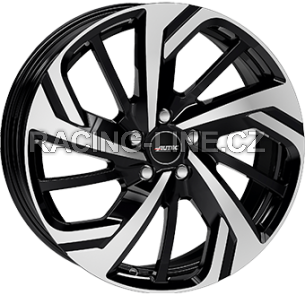 Alu kola AUTEC RIXON, 19x9 5x112 ET49, černá lesklá + leštění (zátěžová)