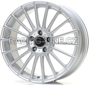 Alu kola AVUS VELGEN AC-M03, 18x8 5x110 ET35, stříbrná metalíza