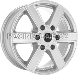 Alu kola AVUS VELGEN AC-V61, 17x7.5 6x139.7 ET25, stříbrná metalíza (zátěžová)