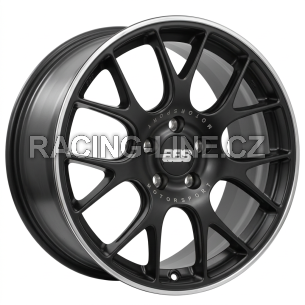 Alu kola BBS CH-R, 19x8.5 5x112 ET32, černá matná + leštění