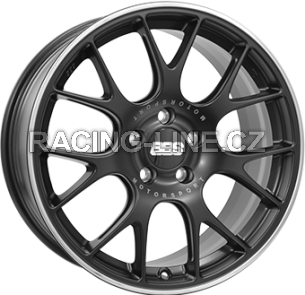 Alu kola BBS CH-R, 19x8.5 5x112 ET40, černá matná + leštění
