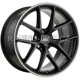 Alu kola BBS CI-R, 19x8 5x112 ET44, černá matná + leštění