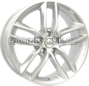 Alu kola BBS SX, 18x8 5x112 ET35, stříbrná