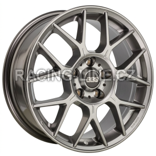 Alu kola BBS XR, 18x8 5x112 ET37, šedivá